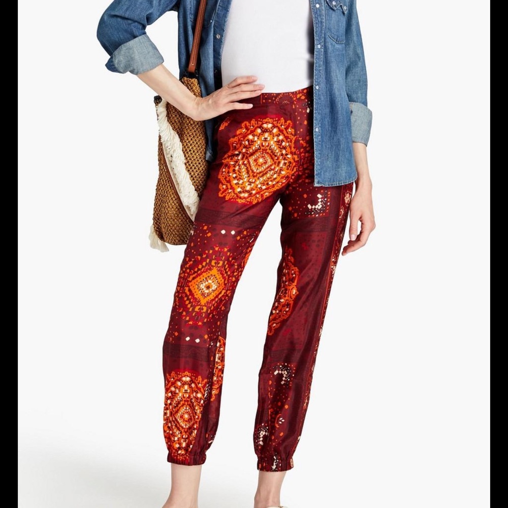 BA&SH Silk Skinny Leg Pant. Size S. Brand New.